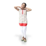 Printed Floral Kurti front