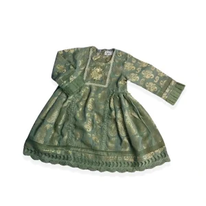 green fancy frock